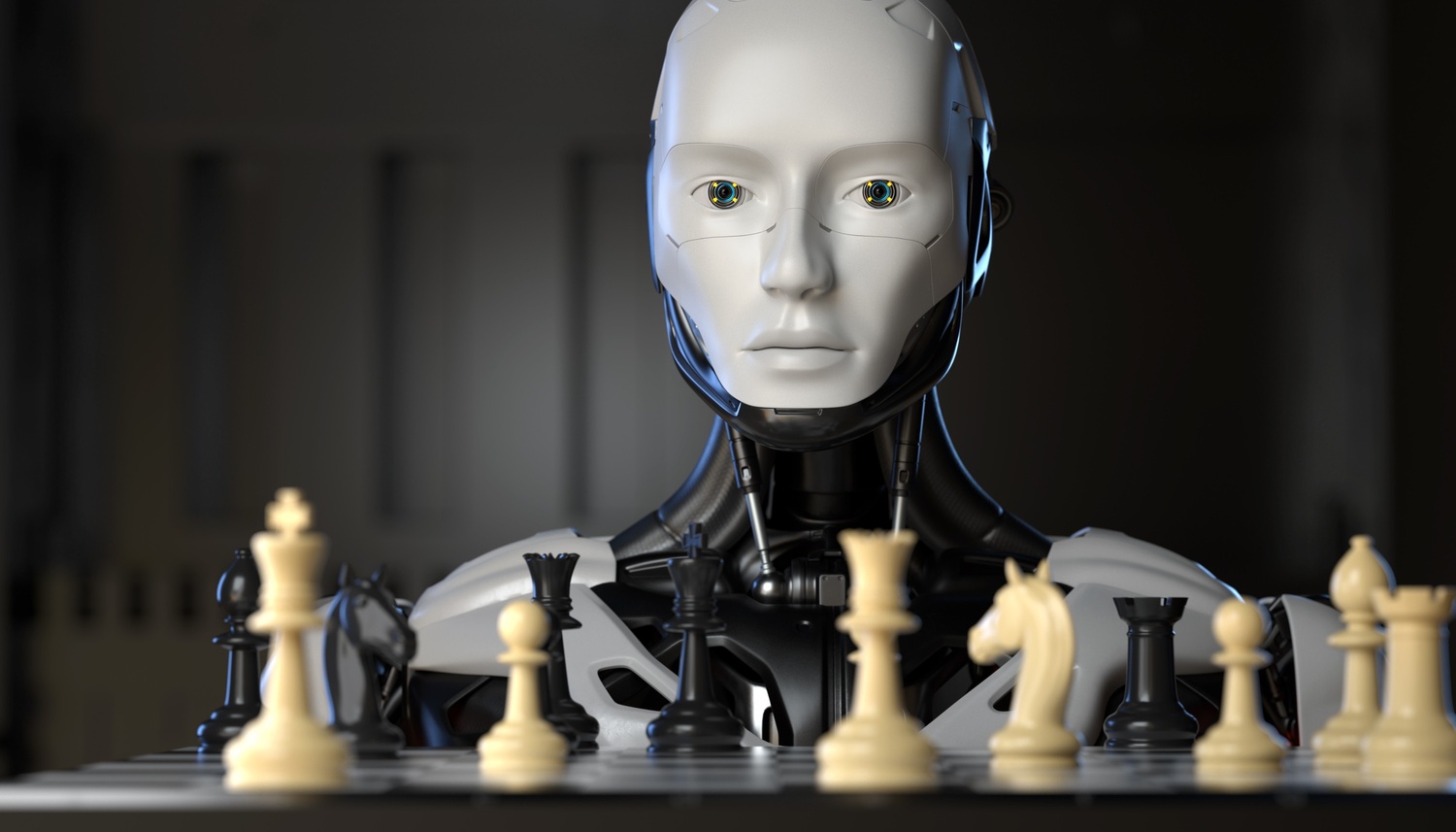 robot playing a game of chess 233tqkj.jpg